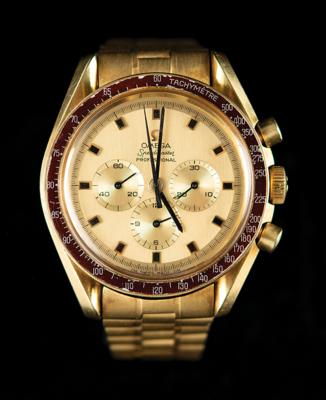 Lot #9003 Ron Evans's 18K Gold Omega Speedmaster Professional Watch - Image 5