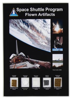 Lot #9803 Space Shuttle Orbiter Artifacts (Attested as Flown) - Image 1