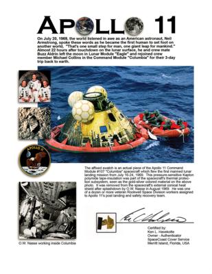 Lot #9335 Apollo 11 Mission Artifacts - Image 4