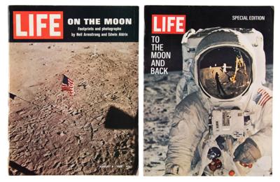 Lot #9338 Neil Armstrong: Apollo 11 Publications (5) - Image 1