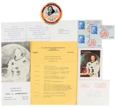 Lot #9340 Neil Armstrong: Wapakoneta Homecoming Collection - Image 5
