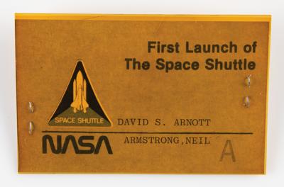 Lot #9341 Neil Armstrong: STS-1 Launch Souvenirs