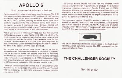 Lot #9632 Apollo 6 Heat Shield Fragment (Attested
