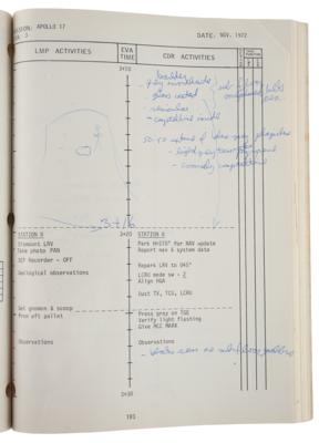 Lot #9536 Apollo 17 Lunar Surface Procedures Handbook (Annotated) - Image 5