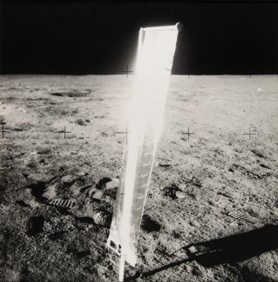 Lot #9291 Apollo 11 Solar Wind Experiment Photograph - Image 1