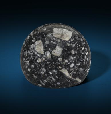 Lot #9945 NWA 12691 Lunar Meteorite Button