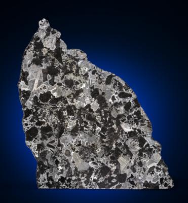 Lot #9949 Maslyanino Meteorite Partial Silicated Iron Slice - Image 2