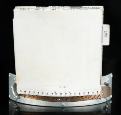 Lot #9523 Gene Cernan's Apollo 17 Flown Lunar Surface-Used EVA-1 Cuff Checklist - Image 6
