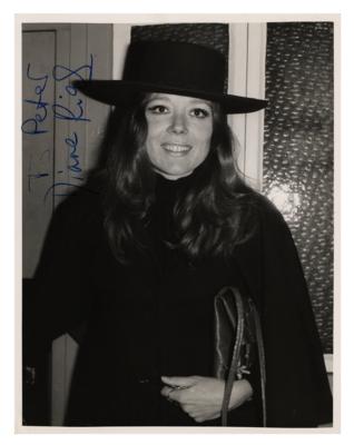 Lot #684 Diana Rigg Signed Photograph - Image 1