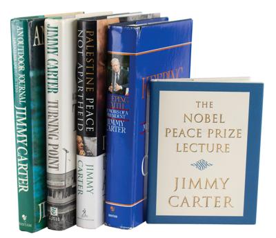 Lot #69 Jimmy Carter (5) Signed Books