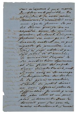 Lot #244 Johan Jakob Bachofen Autograph Letter Signed - Image 2