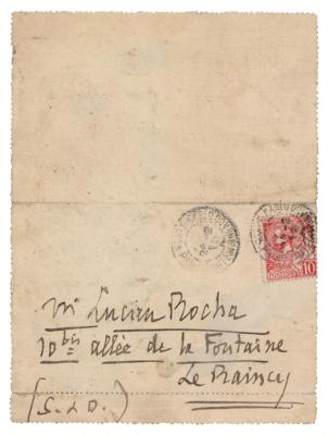 Lot #523 Jules Massenet Autograph Letter Signed - Image 2