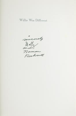 Lot #439 Norman Rockwell Signed Book - Image 2