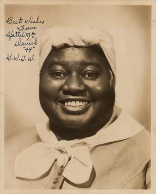 Lot #587 Gone With the Wind: Hattie McDaniel Signed Photograph - Image 1