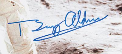 Lot #379 Buzz Aldrin Oversized Signed Photograph - Image 2