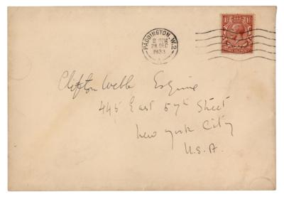 Lot #610 Cecil Beaton Autograph Letter Signed to Clifton Webb - Image 2