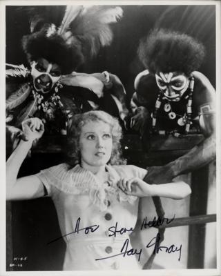 Lot #716 Fay Wray Signed Photograph - Image 1