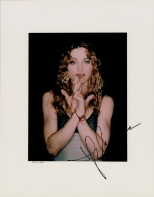 Lot #516 Madonna Signed Limited Edition Photograph