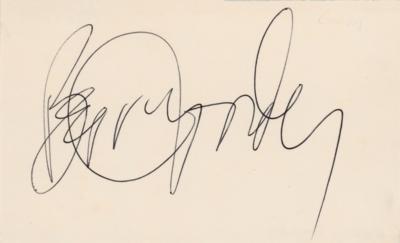 Lot #547 Berry Gordy Signature