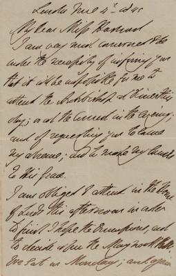 Lot #356 Duke of Wellington Autograph Letter
