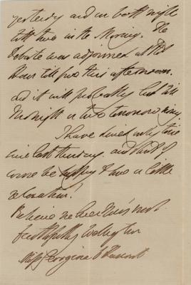 Lot #356 Duke of Wellington Autograph Letter Signed - Image 2