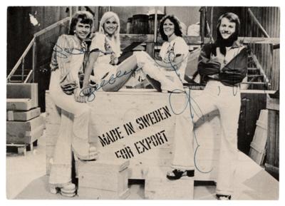 Lot #560 ABBA Signed Photograph