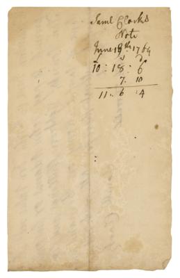 Lot #3 John Adams Autograph Document Signed (1764) - Image 2