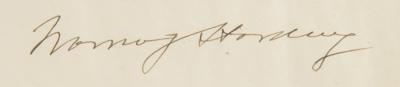 Lot #104 Warren G. Harding Document Signed as President - Image 2