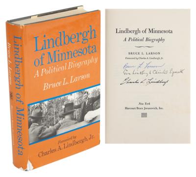 Lot #360 Charles Lindbergh Signed Book - Image 1