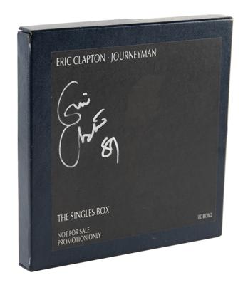 Lot #542 Eric Clapton Signed 45 RPM Single Box Set - Image 1
