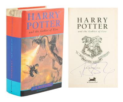 Lot #474 J. K. Rowling Signed 'Harry Potter' Book