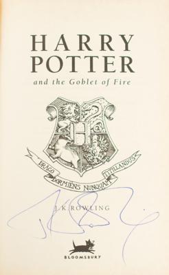 Lot #474 J. K. Rowling Signed 'Harry Potter' Book - Image 2