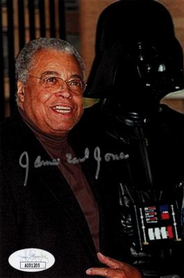 Lot #695 Star Wars: James Earl Jones Signed Photograph - Image 1