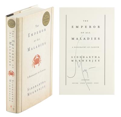 Lot #224 Siddhartha Mukherjee Signed Book - Image 1