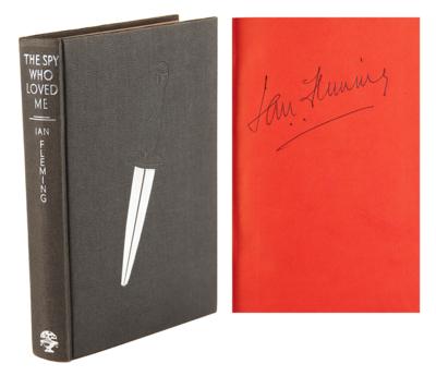 Lot #465 Ian Fleming Signed Book: The Spy Who Loved Me