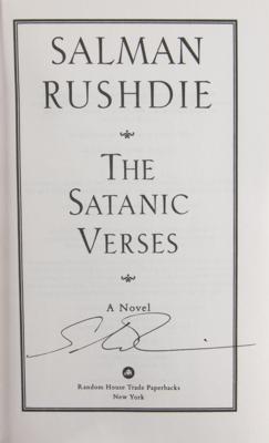 Lot #493 Salman Rushdie (2) Signed Books - Image 2