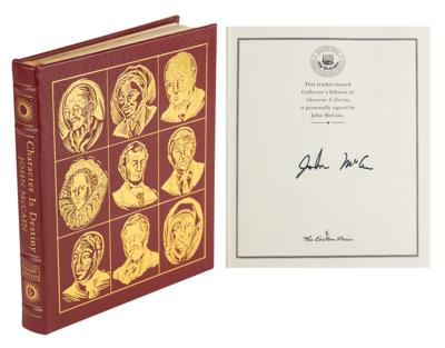 Lot #299 John McCain Signed Book - Image 1