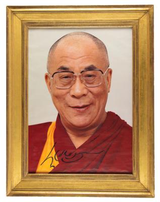 Lot #260 Dalai Lama Signed Poster - Image 2