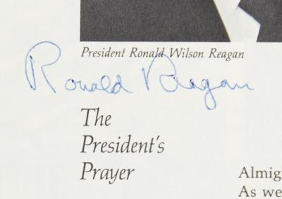 Lot #50 Ronald Reagan Signed Photograph to Warren Burger - Image 4