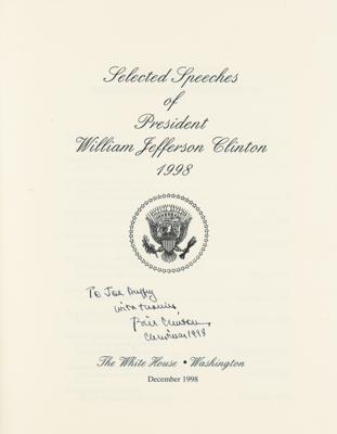 Lot #75 Bill Clinton Signed Book Set - Image 1