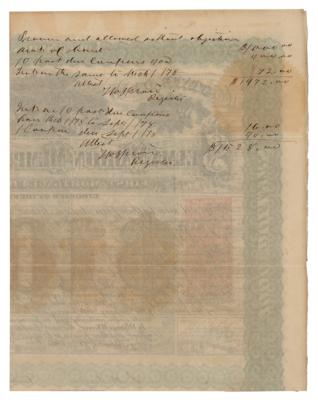 Lot #332 Nathan Bedford Forrest Twice-Signed Document - Image 4