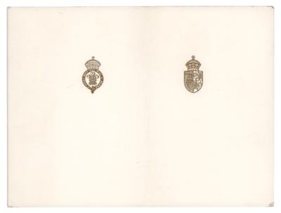 Lot #163 Princess Diana and King Charles III Signed Christmas Card - Image 2