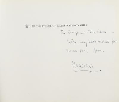 Lot #160 King Charles III Signed Book - Image 2