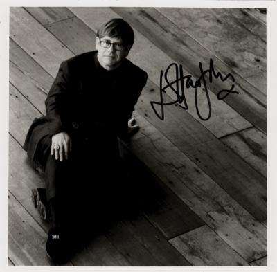 Lot #551 Elton John Signed Photograph - Image 1