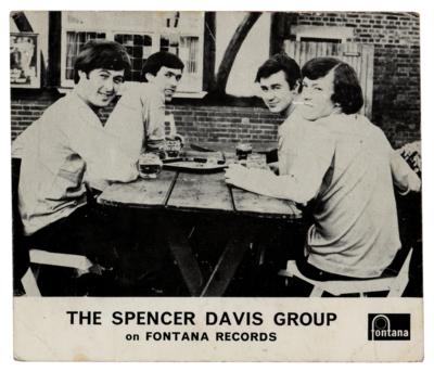 Lot #544 Spencer Davis Group Signed Promo Card - Image 2