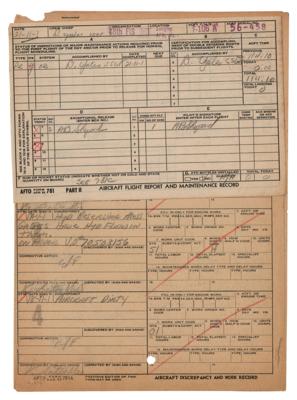 Lot #410 Alan Shepard Document Signed