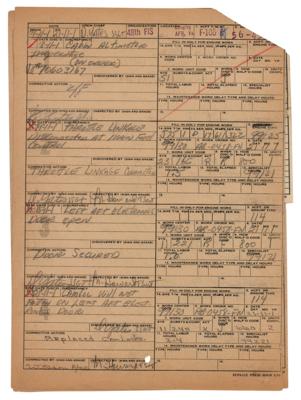 Lot #410 Alan Shepard Document Signed - Image 3