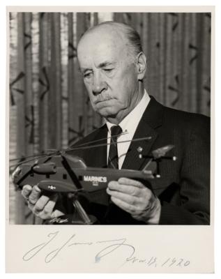 Lot #367 Igor Sikorksy Signed Photograph - Image 1