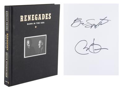 Lot #127 Barack Obama and Bruce Springsteen - Image 1