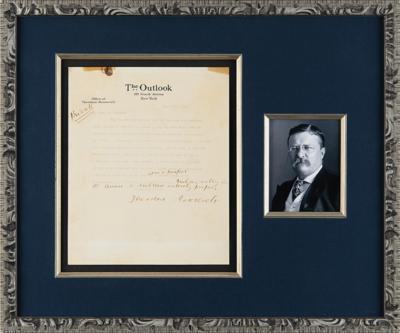 Lot #29 Theodore Roosevelt Typed Letter Signed on Jewish Equality - Image 1